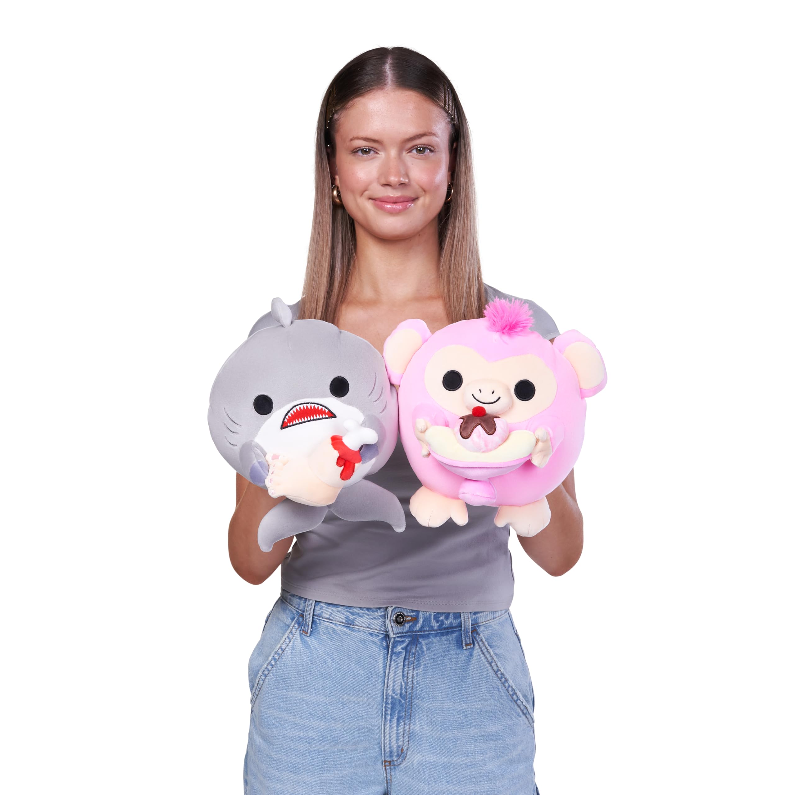 Snackles Peluche de 20 cm série 1 de ZURU, peluche com acessório